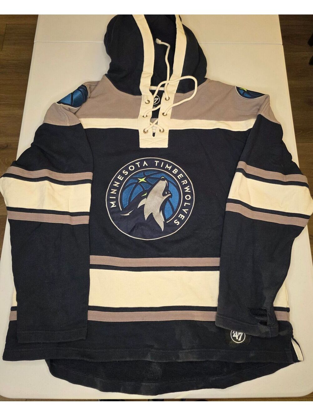 NBA Minnesota Timberwolves Superior '47 Lacer Hoodie
